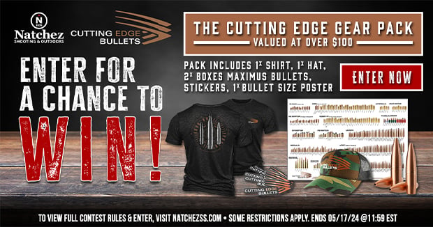 Enter for Chance to Win The Cutting Edge Gear Pack Valued Over $100!