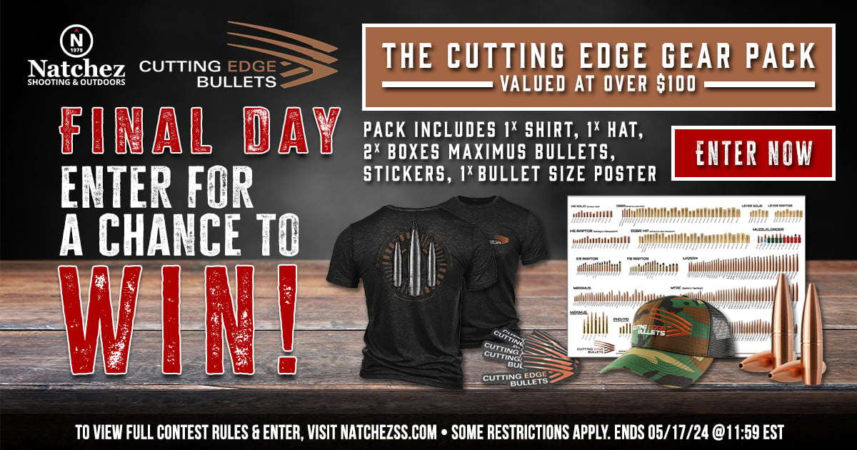 FINAL DAY to Enter Now for Your Chance to Win The Cutting Edge Gear Pack Valued at Over $100