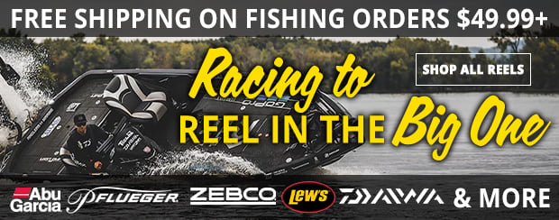 Get on the Water with Fishing Reel Deals and Free Shipping on Fishing Orders $49.99+