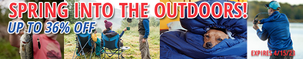 Spring Into the Outdoors! Up to 36% Off