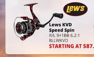 Shop Lews KVD Speed Spin