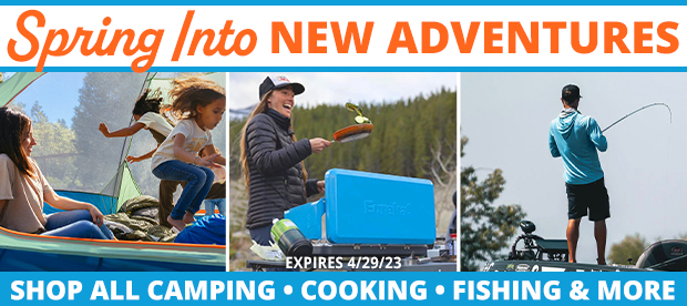 Shop All Deals in Camping, Cooking, Fishing & More!