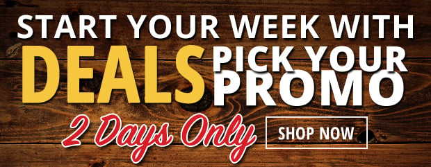 Pick Your Promo Shop All Deals