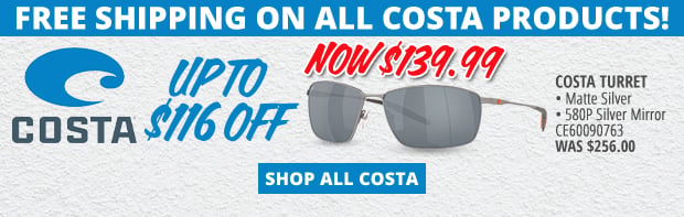 Up to $116 Off Costa  Free Shipping on All Costa Products No Code Needed
