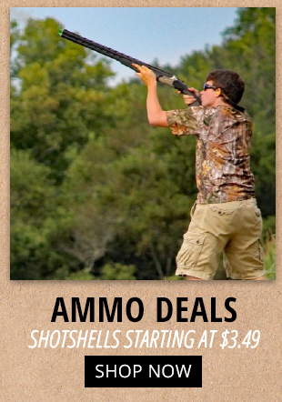 Ammo Deals with Shotshells Starting at $3.49
