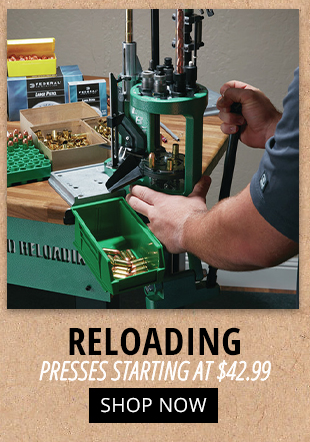 Reloading with Presses Starting at $42.99