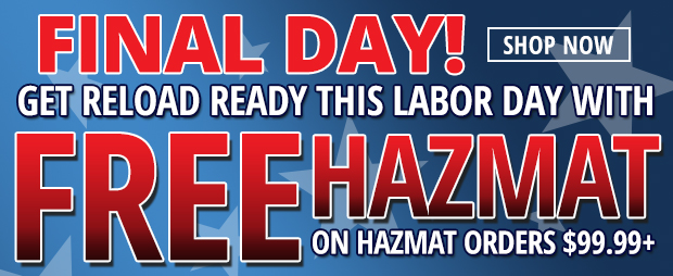 Final Day for Free Hazmat on Hazmat Orders $99.99+ Use Code FH230822