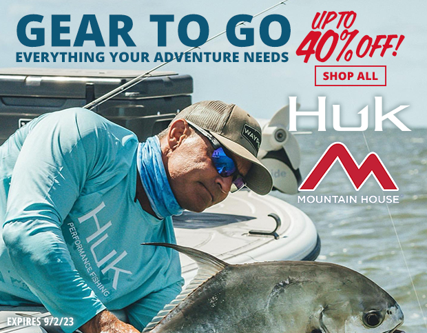 Gear to Go with Up to 40% Off Huk