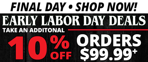 Final Day for 10% Off Orders $99.99+ Use Code P230828