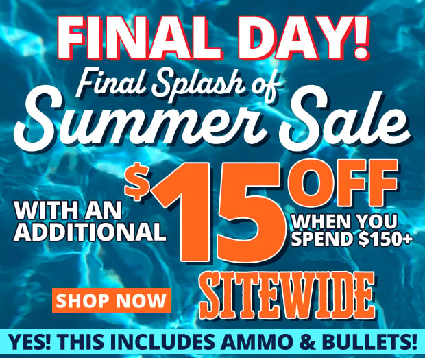 Final Day for $15 Off When You Spend $150 Sitewide • Restrictions Apply • Use Code D240813