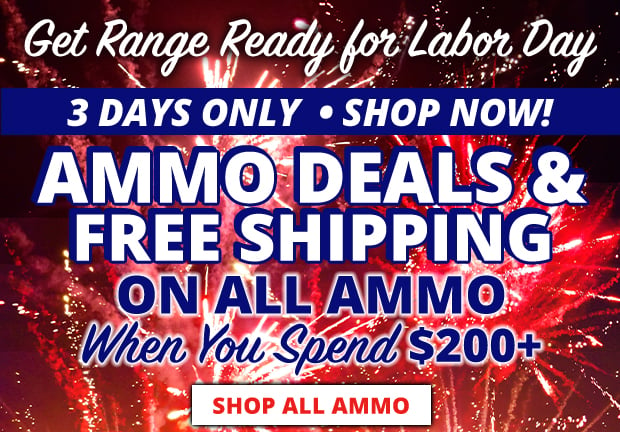 3 Days Only Free Shipping on All Ammo When You Spend $200+ • Restrictions Apply • Use Code FS240819