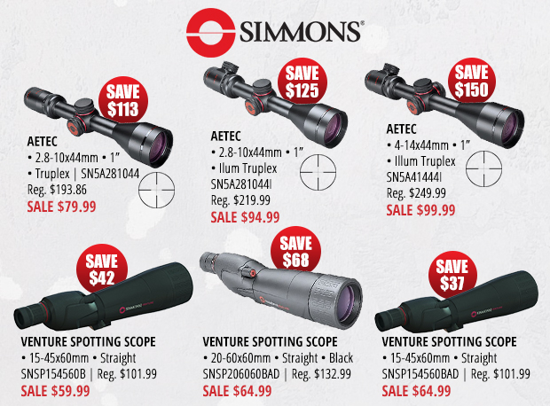 Shop Simmons Deals