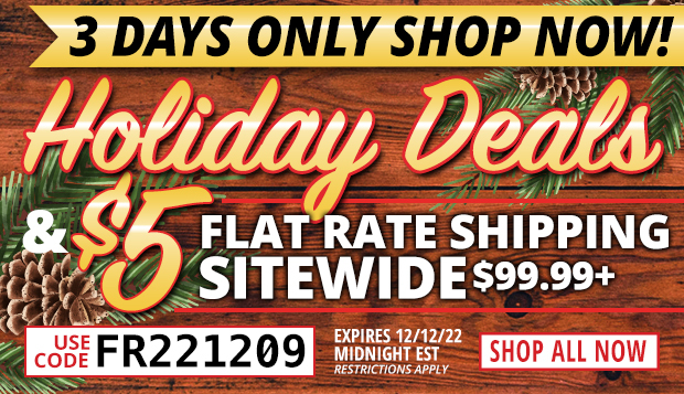 Flat Rate Shipping Promo