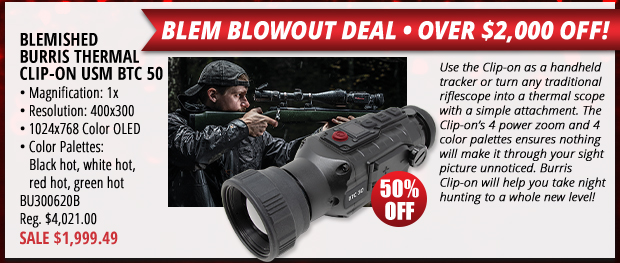 BLEM BLOWOUT DEAL  Over $2,000 Off!