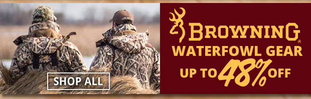 Browning Waterfowl Gear Up to 48% Off