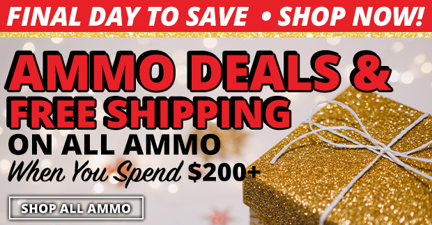 Ammo Deals & Free Shipping on All Ammo When You Spend $200+