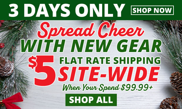 $5 Flat Rate Shipping Site-Wide on Orders $99.99+  Use Code FR231204E  Restrictions Apply