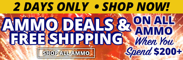 Free Shipping on All Ammo When You Spend $200+ Use Code FS231226  Restrictions Apply