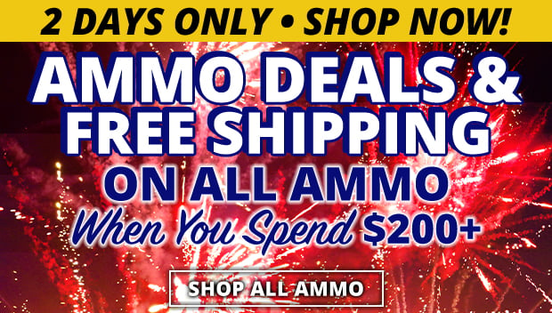 Free Shipping on All Ammo When You Spend $200+ Use Code FS231226  Restrictions Apply