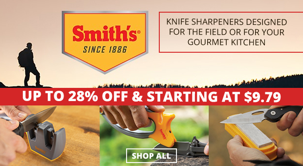 Smith's Knife Sharpeners Up to 28% Off