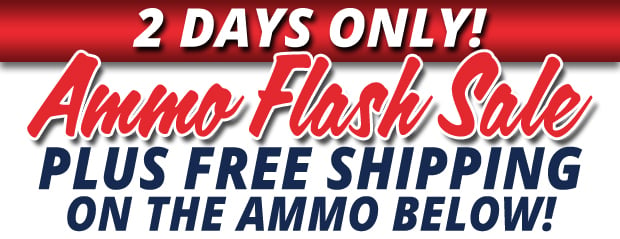 Ammo Flash Sale with Free Shipping on Select Ammo