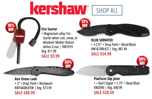 Kershaw Up to 37% Off