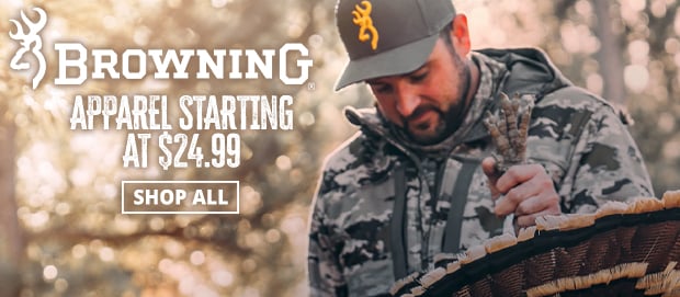 Browning Apparel Starting at $24.99