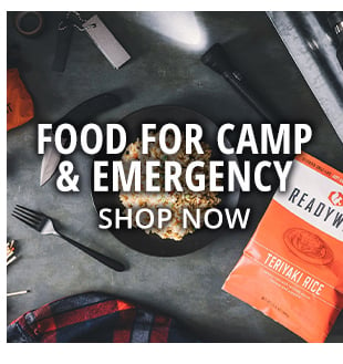Shop Food Deals for Camp & Emergency