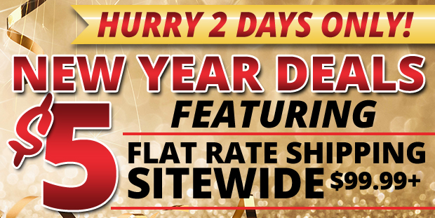 2 Days Only $5 Flat Rate Shipping Sitewide on $99.99+