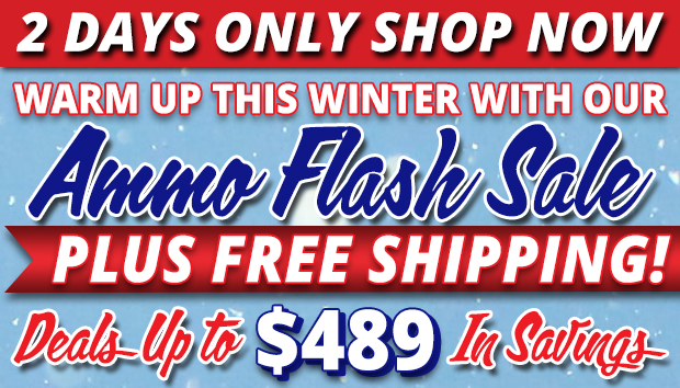 Ammo Flash Sale Plus Free Shipping