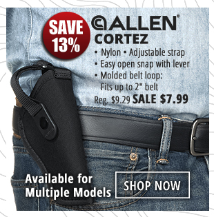 Shop Allen Cortez Holsters 13% Off