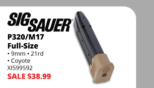 Sig Sauer PM320/M17 On Sale for $38.99
