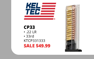 Kel-Tec CP33 .22LR On Sale for $49.99