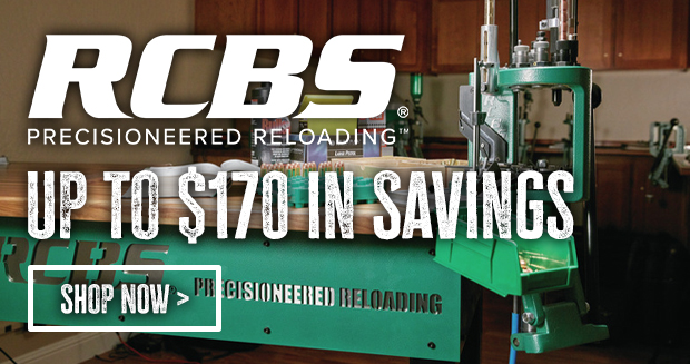 Shop RCBS Now for up to $170 in Savings