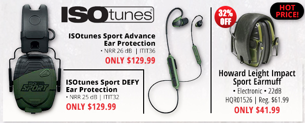 Hot Prices on Ear Protection