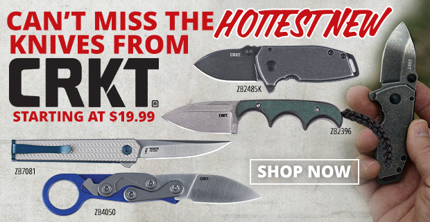 Hottest New Knives from CRKT Starting at $19.99