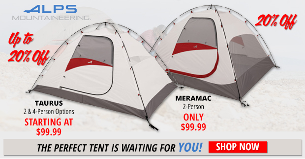 Alps Mountaineering Tents Up to 20% Off