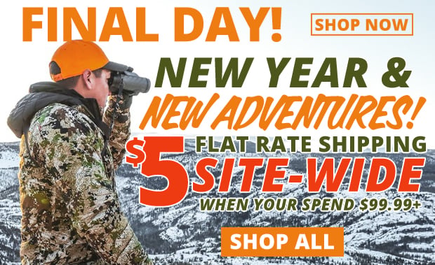 Final Day for $5 Flat Rate Shipping Site-Wide When You Spend $99.99+  Use Code FR240108  Restrictions Apply