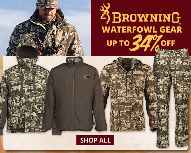 Up to 34% Off Browning Waterfowl Gear
