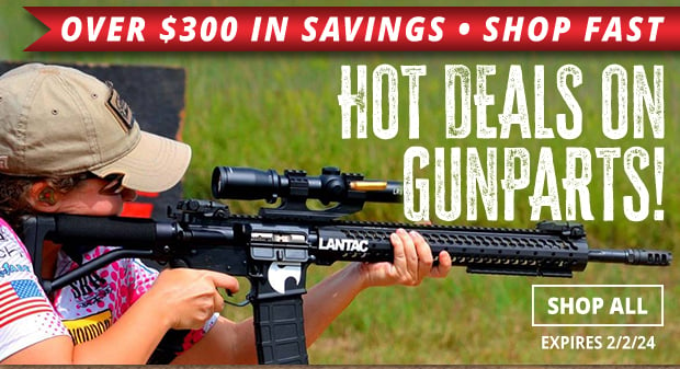 Hot Deals on Gun Parts! Over $300 In Savings