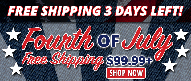Shop Fourth of July Free Shipping $99.99+