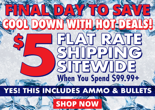 Final Day for $5 Flat Rate Shipping When You Spend $99.99+ • Restrictions Apply • Use Code FR240718