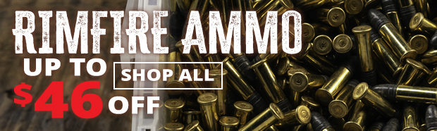 Up to $46 Off Rimfire Ammo • Shop Now