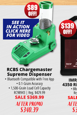 Check Out Our Video of the RCBS Chargemaster Supreme in Action!