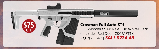 Shop Crosman Full Auto ST1 CO2-Powered Air Rifle