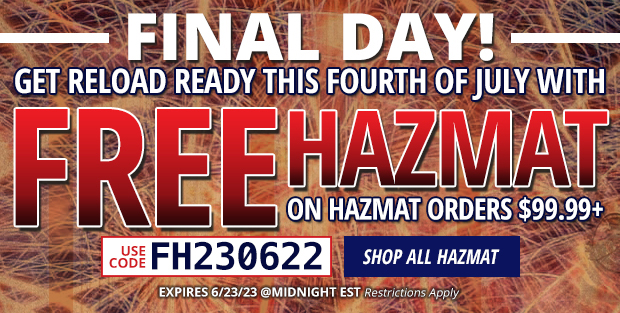 Free Hazmat on Hazmat Orders $99.99+  Use Code FH230622 Restrictions Apply