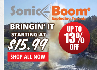 Sonic Boom Exploding Targets up to 13% Off