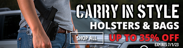 Holsters & Bags up to 35% Off