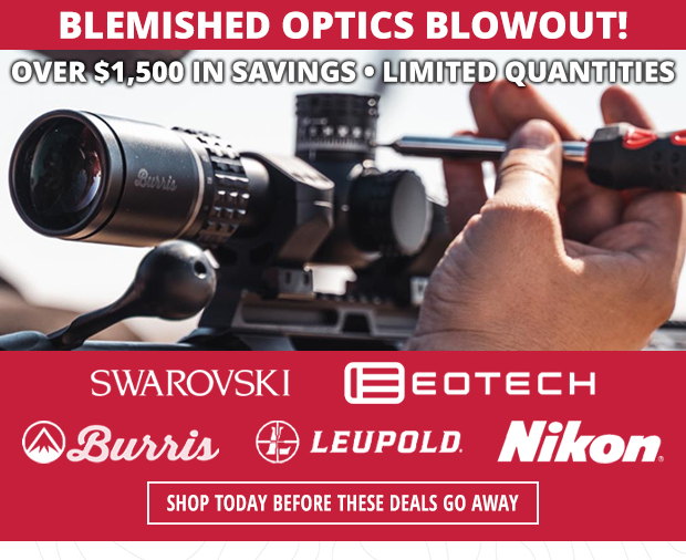 Over $1,500 in Savings with Our Blemished Optics Blowout