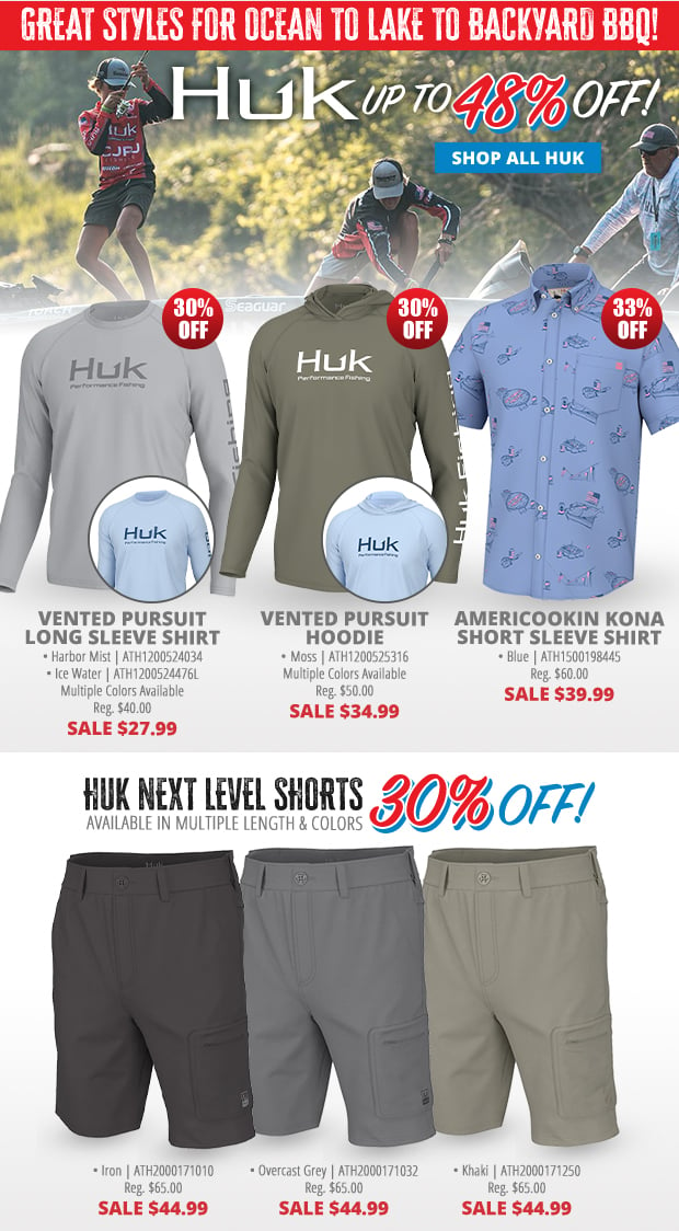 Huk Up to 48% Off